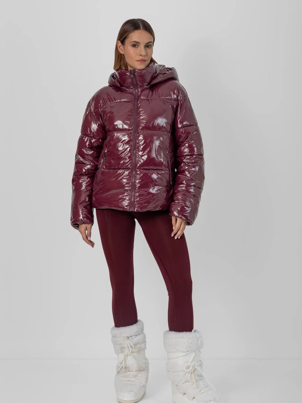 Élodie — Chaqueta Acolchada con Capucha Desmontable