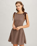 Ambrélie — Mini Vestido de Cuadros Vichy