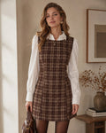 Brévanne — Mini Vestido de Cuadros