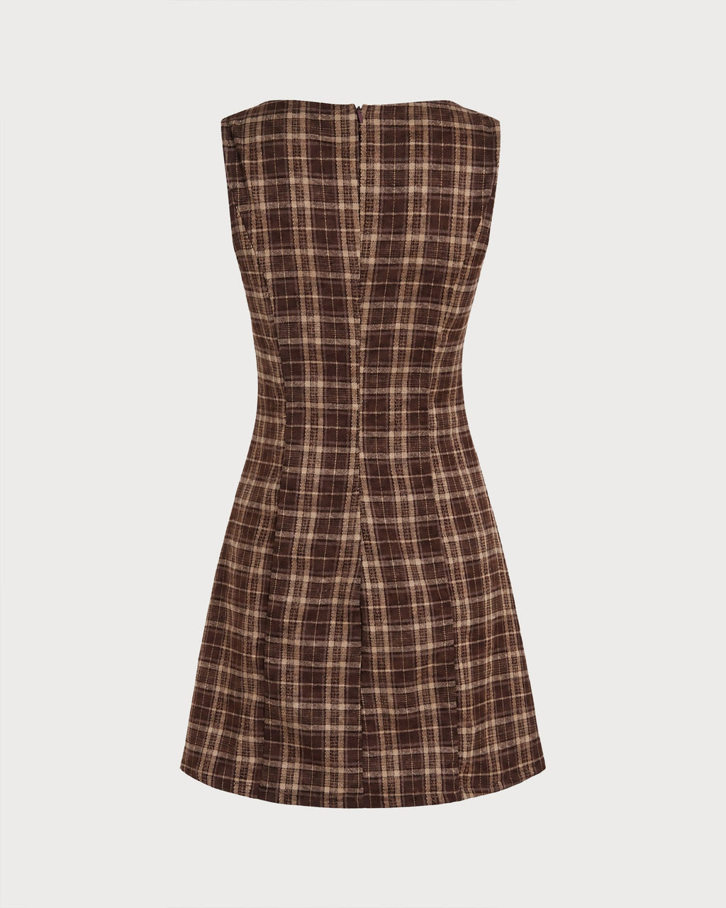 Brévanne — Mini Vestido de Cuadros